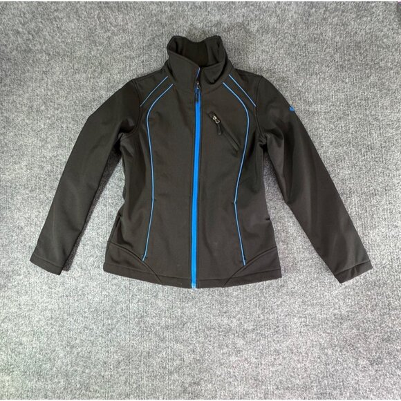 Snozu womens Small Platinum Collection black zip up front jacket - Picture 2 of 16